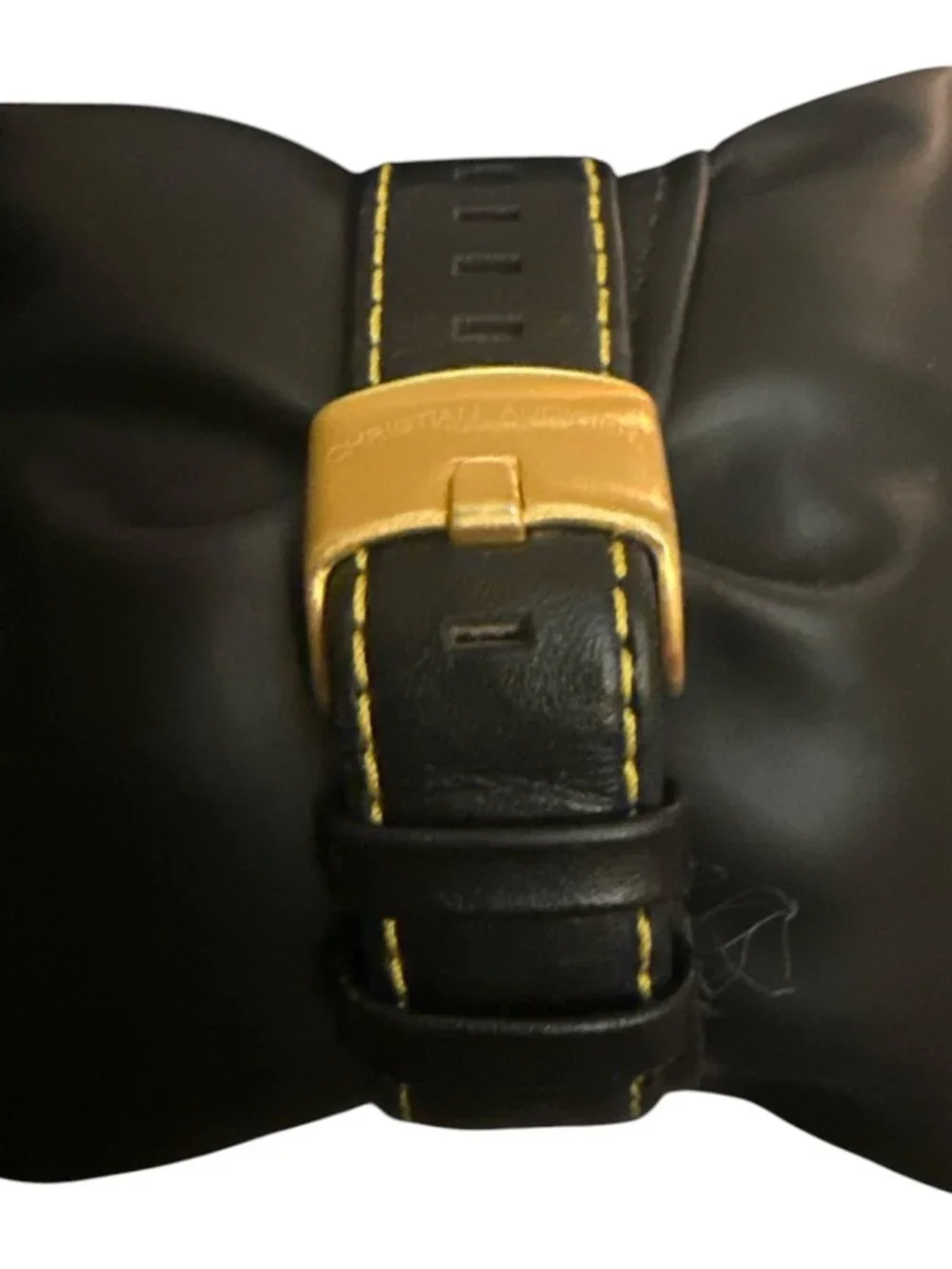 Christian Audigier ETE-103 Gold Death Skull Tattoo Dial Quartz Watch